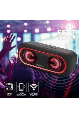 Polosmart FS65 Bluetooth Işıklı Hoparlör