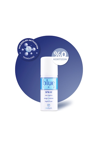 Blue Cap Yağlanma Karşıtı Sprey 100 ml - ve Rahatlatıcı Etki - Kortizonsuz