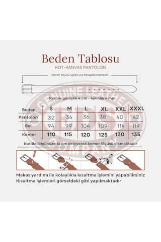 Hakiki %100 Manda Derisi Spor Erkek Kemer Çok Renkli