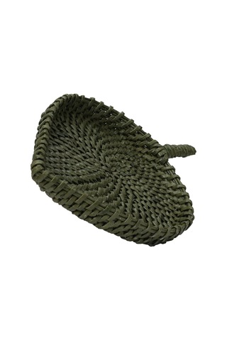 E38 El İşçiliği Kağıt İp Sepet Örgü 27 19 Cm - 6172 Karışık