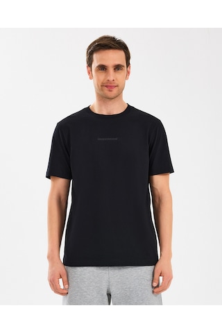 Skechers M Essential T-shirt Erkek Siyah Tshirt S2510017-001