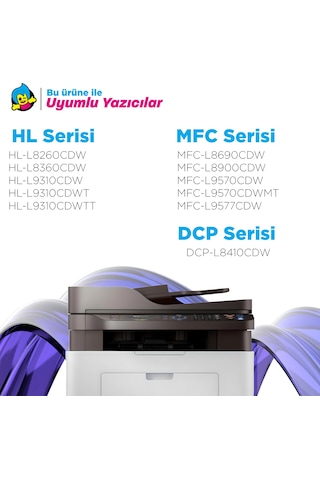 Brother Dr-423/dr439 Uyumlu Drum Ünitesi / Dcp-l8410cdw / Mfc-l8690cdw / Mfc-l8900cdw / Hl-l8260cdw / Hl-l8360cd