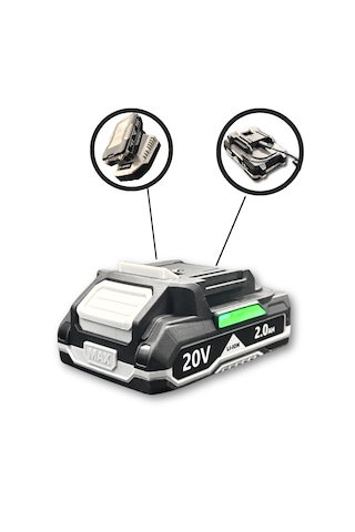 Volartan Delta VTD-4700 20V 2.0AH Kömürsüz Çift Akülü Alçıpan Vidalama
