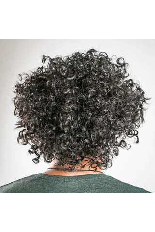 Strana Karnavalia Karnaval Peruk "hacim" Kafatası Çevresi 56-58 168270996 Siyah