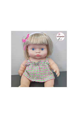 Türkçe Konuşan Şarkı Söyleyen 23cm Et Bebek 250ml Figürlü Pipetli Bebek Matara Biberon 2'li Set Pembe