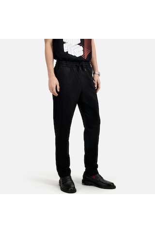 The Kooples Erkek Siyah Yün Karışımlı Pantolon