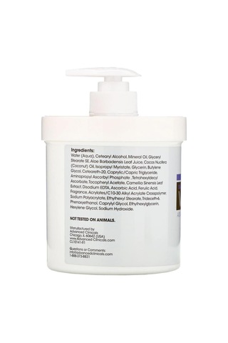 Advanced Clinicals Vitamin C Krem 454 G