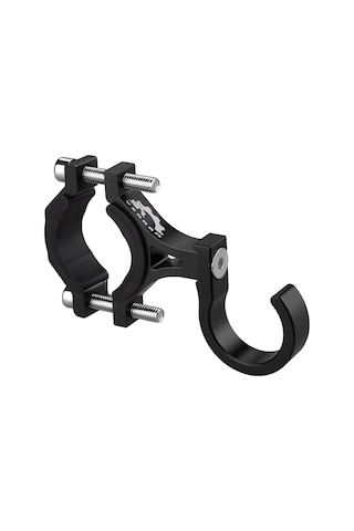 Jeemson Alüminyum Bisiklet Ve Scooter Hooku - 25kg Yük Taşıma Kapasitesi, 90 Derece Döner, Kolay Kurulum - Siyah