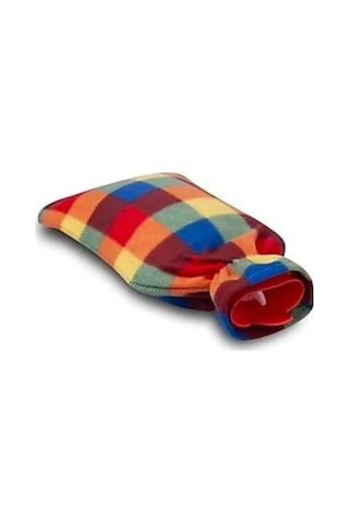 Petinka Kareli Polar Kılıflı Sıcak Su Torbası 2 L