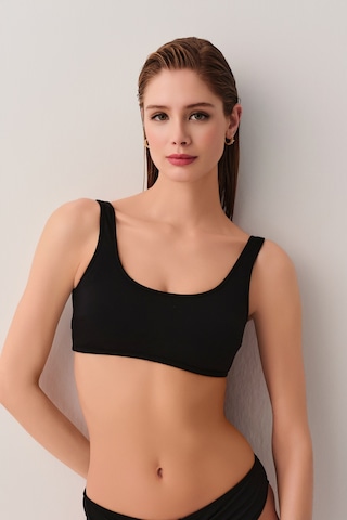 Suwen Bralet Bikini Üst Sbn25625012 Siyah