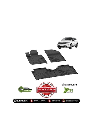 Kia Sorento 2022+ Uyumlu Lux Seri Sahler Oto Paspas