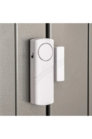 Youtek Ev Pencere Ve Kapı Güvenlik Alarmı - Manyetik Tetiklemeli 100db Sistemi, 4 Adet Paket Pil Hariç