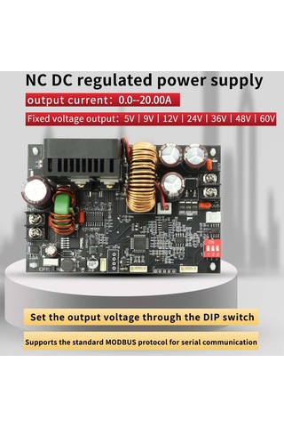 Yifomall Xy6020l Cnc Ayarlanabilir Dc Güç Kaynağı 60v 20a 1200w Modbus Wifi Kontrol Çoklu Koruma