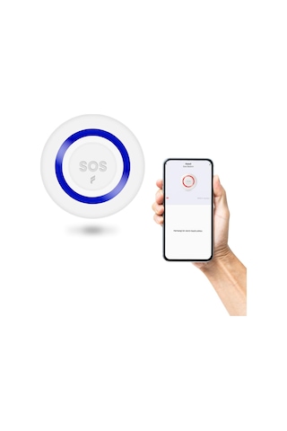 Fonri Akıllı Kablosuz Sos Panik Butonu Google Asistan Destekli, Wifi, Çoklu Bildirim, Pil Seviyesi, 2 Yıl Garantili, Tuya Destekli