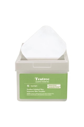 Dermal Teatree Calming Toner Pad 120 Li Çay Ağacı Özlü Gözenek Sıkılaştırıcı Ve Yatıştırıcı Tonik Ped 200 Ml