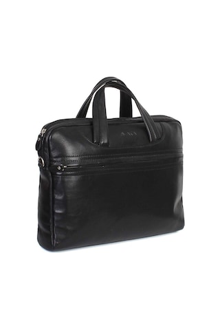 Deri Siyah Evrak Çantası 298 1-127863 Siyah