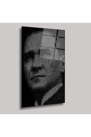 Atatürk - Cam Tablo - Deg0289