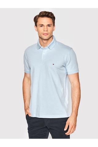 Tommy Hilfiger Tommy Hılfıger Erkek T-shırt Mw0mw17770-c1o Mavi