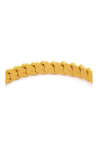 İmitasyon Burma Bilezik 3'lü Model 8.5mm - 3 Adet Bset-124 Altın