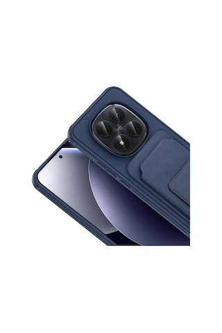 Xiaomi Redmi Note 15 Pro Plus Kılıf Kartlıklı Tpu Redclick Bikart Kapak Çok Renkli