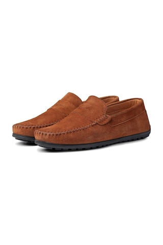 Naran Hakiki Deri Erkek Günlük Ayakkabı, Loafer Ayakkabı, Hafif Ayakkabı, Süet Ayakkabı