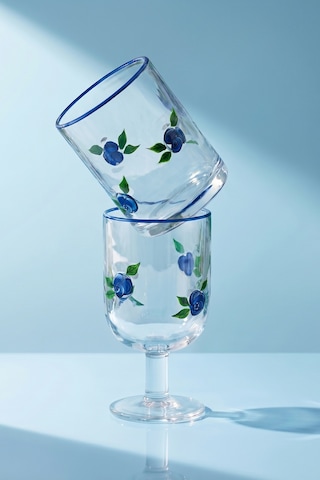 Karaca Blueberry Meşrubat Bardağı 420 ml Mor