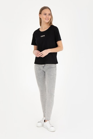 U.S. Polo Assn. Kadın Gri Skinny Fit Jean Pantolon 50280330-DN0025