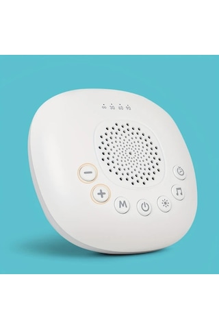 Elmpaly Mini Hoparlör, Usb Beyaz Gürültü Makinesi, 20 Yatıştırıcı Ses, Zamanlayıcı, Taşınabilir Müzik Çalar