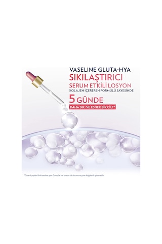 Vaseline Gluta-hya Serum Etkili Vücut Losyonu Sıkılaştırıcı 200 Ml
