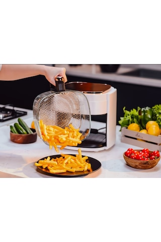 Nell Healthy Glass 4.2 Lt Yağsız Airfryer