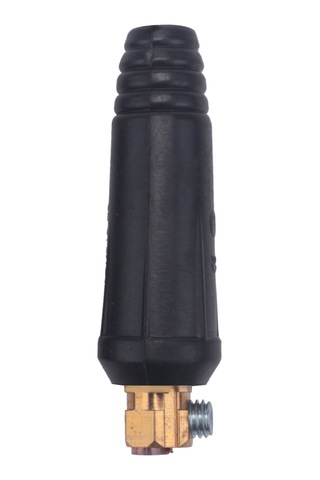 Xurunkeji Takım Siyah Avrupa Tarzı Elektrikli Kaynak Makinesi Kablo Bağlantısı Dkj 10-25 Hızlı Bağlantı Fişi Soketi