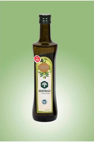 Serfiraz Soğuk Sıkım Naturel Sızma Zeytinyağı Cam 500 ML Serfiraz Soğuk Sıkım Naturel Sızma Zeytinyağı Cam 500 ML