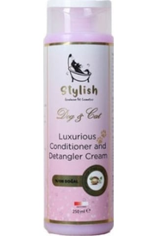 Stylish Conditioner Detangler Cream Kedi Köpek Kıtık Açıcı Tüy Kremi 250 ML Stylish Conditioner Detangler Cream Kedi Köpek Kıtık Açıcı Tüy Kremi 250 ML