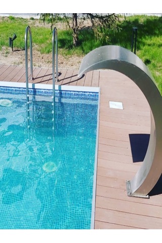 DEV PASLANMAZ 600x900 mm Kobra Model Havuz Şelale AISI 304 Kalite