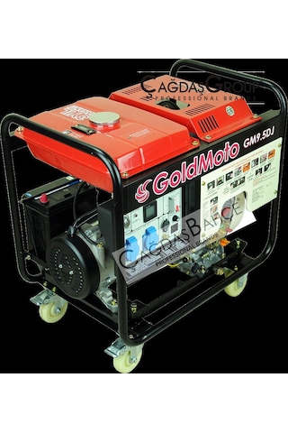 Goldmoto Gm9.5Dj Dizel Marşlı Jeneratör 9.5 Kw Monofaze