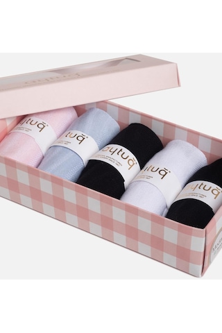 Aytuğ Kadın Modal 5 Çift Özel Kutulu Kısa Konç 33009 Çok Renkli