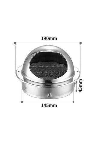 Suntek Klima Üniteleri Için Paslanmaz Çelik Havalandırma