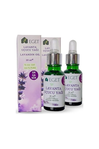 Eget Organik Lavanta Uçucu Yağı 2 x 20 ML