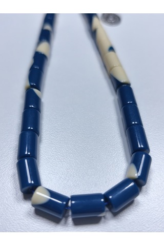 Beyzbol Topu Mavi Tesbih 7 X 11 Mm