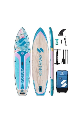 Aqua Harmony 11 Geniş Ve Dengeli Şişme Paddle Board 335x86x15 Cm Sup Seti
