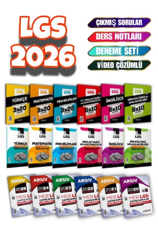 Marka Yayınları Lgs 2026 8.sınıf Özet Konu Anlatımlı Ders Notları Tüm Dersler Deneme Seti Son 6 Yıl Çıkmış Sorular Marka Yayınları Lgs 2026 8.sınıf Özet Konu Anlatımlı Ders Notları Tüm Dersler Deneme Seti Son 6 Yıl Çıkmış Sorular