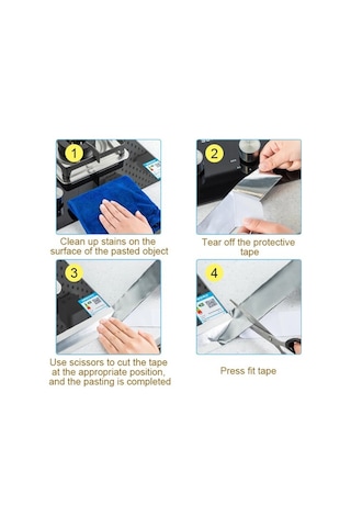 Alüminyum Su Sızdırmaz Yanmaz Bant - 9049103199687kymk