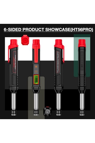 Springsun Habotest Ht56 Pro Kalem Tipi Esnek Gaz Kaçak Dedektörü Sesli Ve Görsel Alarmlar Son Derece Hassas Koklayıcı Doğal Gaz