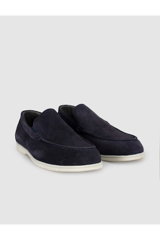 Cabani Erkek Süet Lacivert Loafer