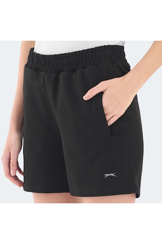 Slazenger RAMLAH I Kadın Cepli Siyah Şort