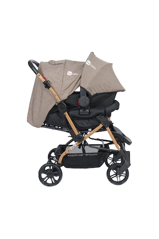 Lia Bebek 4 Baby Çift Yönlü Travel Sistem Bebek Arabası + Ayak Örtüsü İlkadım Bebe