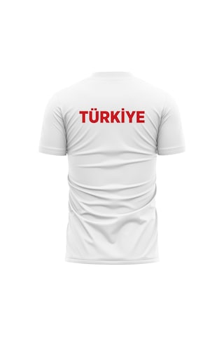 Diadora Bergamo Milli Takım Antrenman Tişört Beyaz