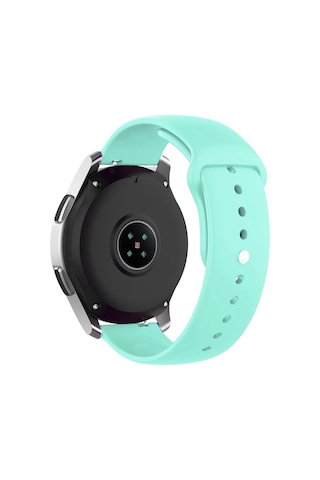 Novstrap Samsung Galaxy Watch 6 Seri 40-44mm Classic 43-47mm İle Uyumlu Kordon 20 Mm Soft Silikon