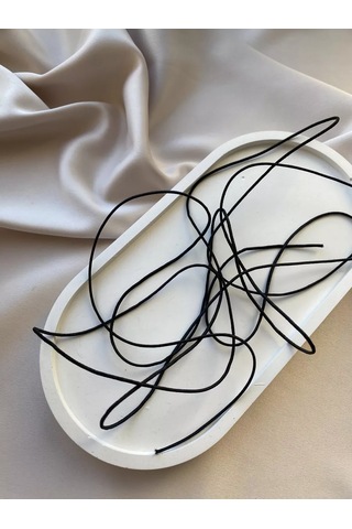 Siberiana Şapka Lastiği Siyah 1 Mm 196404012