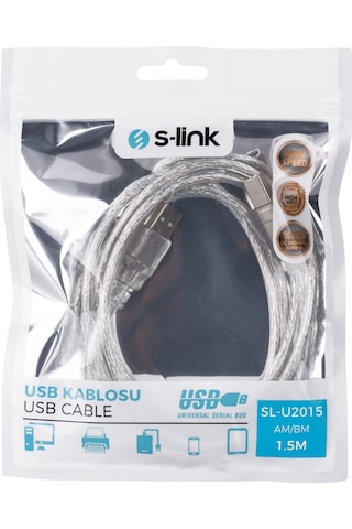 S-lınk Sl-u2015 Usb Yazıcı Kablosu 15 Metre 1923 1